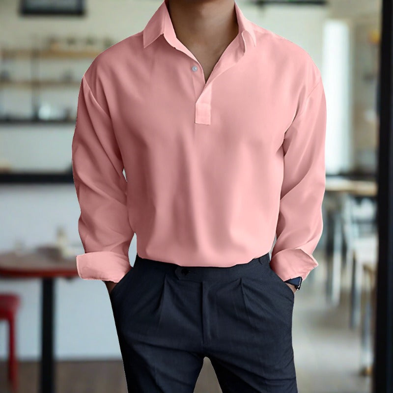 Herren Langarm-Poloshirt – Stilvoller Komfort für jeden Tag