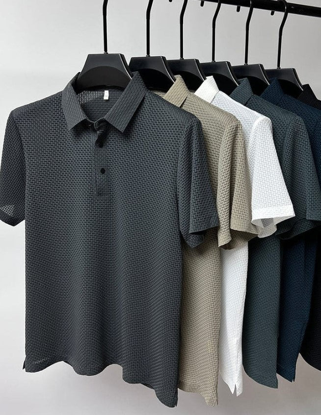 Herren Poloshirt – Kurzarm, Elegant Komfortabel