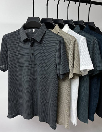 Herren Poloshirt – Kurzarm, Elegant Komfortabel