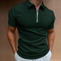Herren Poloshirt – Reißverschluss, Urban Elegant