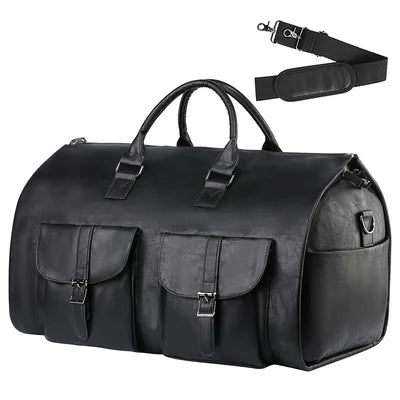 Herren Reisetasche aus Leder – Stilvolle und geräumige Weekender-Tasche5