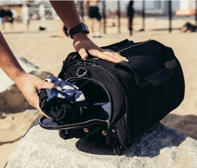 Herren Reisetasche aus Leder – Stilvolle und geräumige Weekender-Tasche2