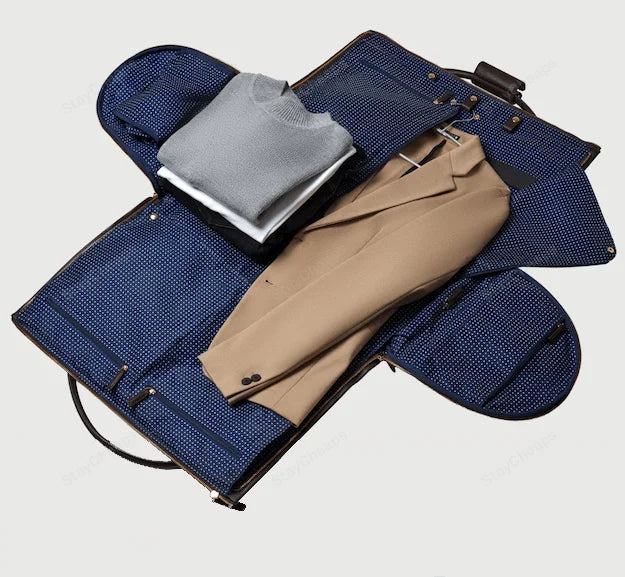 Herren Reisetasche aus Leder – Stilvolle und geräumige Weekender-Tasche1
