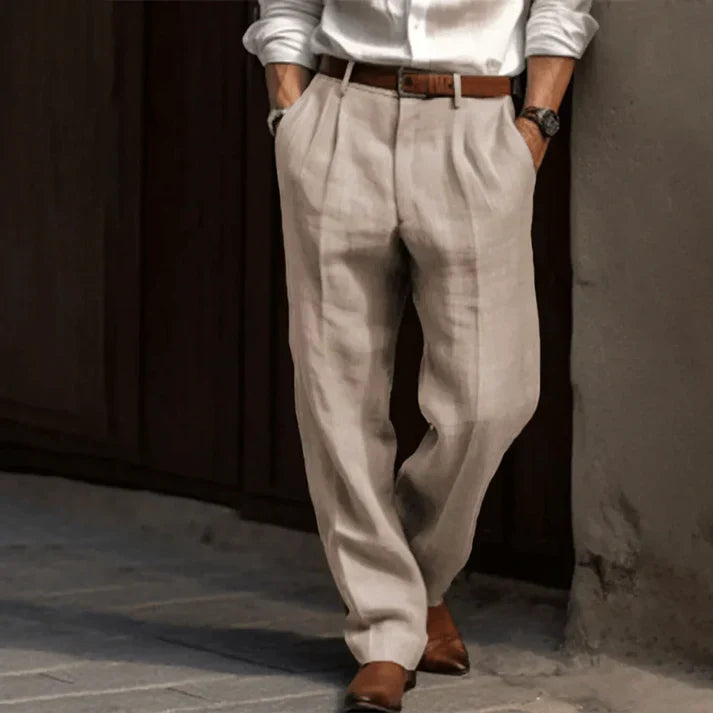 Herren Retro Hose Nadelstreifen