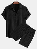 Herren Set – Strukturiertes Sommerdesign für stilvolle Tage