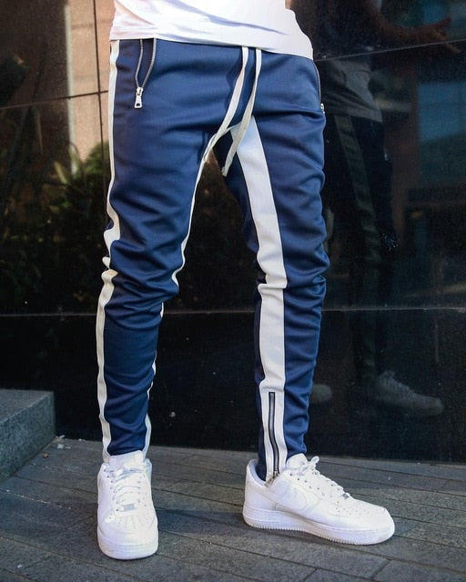 Herren Sportliche Jogginghose mit Kontraststreifen - attraktiver Look & Komfort
