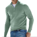 Herren Strickpullover mit halbem Reißverschluss – Klassisch und vielseitig für Freizeit und Business4