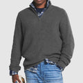 Herren-Strickpullover mit Halbreißverschluss – Klassischer und vielseitiger Pullover für kühle Tage2