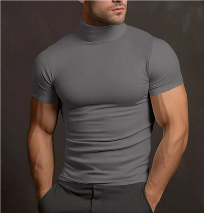 Herren Turtleneck T-Shirt – Eleganter Komfort für jeden Anlass