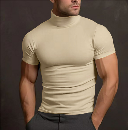 Herren Turtleneck T-Shirt – Eleganter Komfort für jeden Anlass