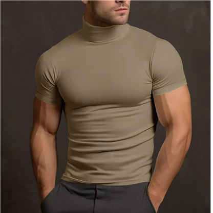 Herren Turtleneck T-Shirt – Eleganter Komfort für jeden Anlass