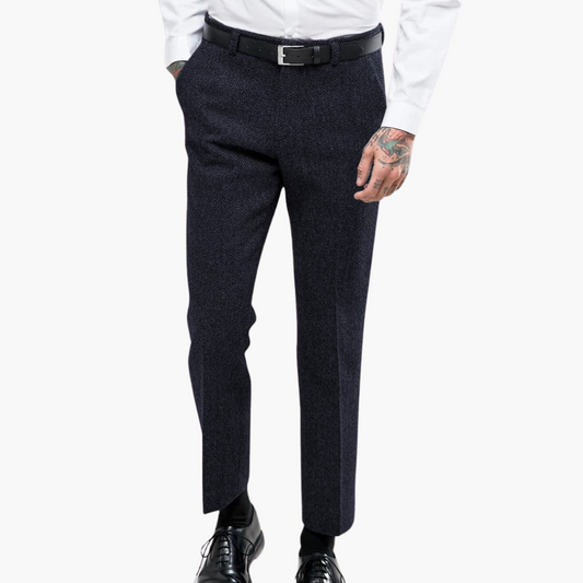 Herren Vintage hosen mit schmaler Passform
