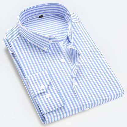 Herrenhemd mit eleganten Streifen