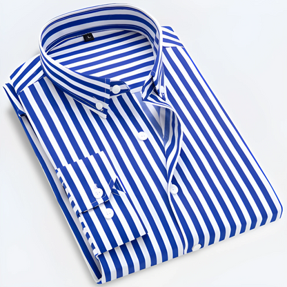 Herrenhemd mit eleganten Streifen
