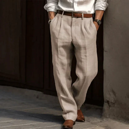 Herrenhose Timeless mit Streifen