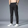 Hoch Taillierte Herrenhose Slim Fit