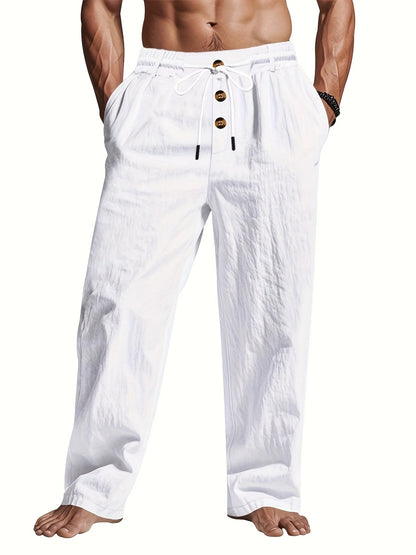 Pantalons pour hommes | Pantalons longs pour hommes, parfaits pour les loisirs et la plage