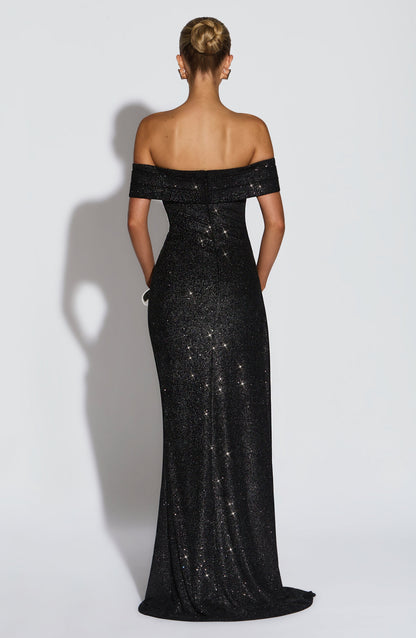 Abito Maxi Donna Spalle Scoperte | Taglio Attillato