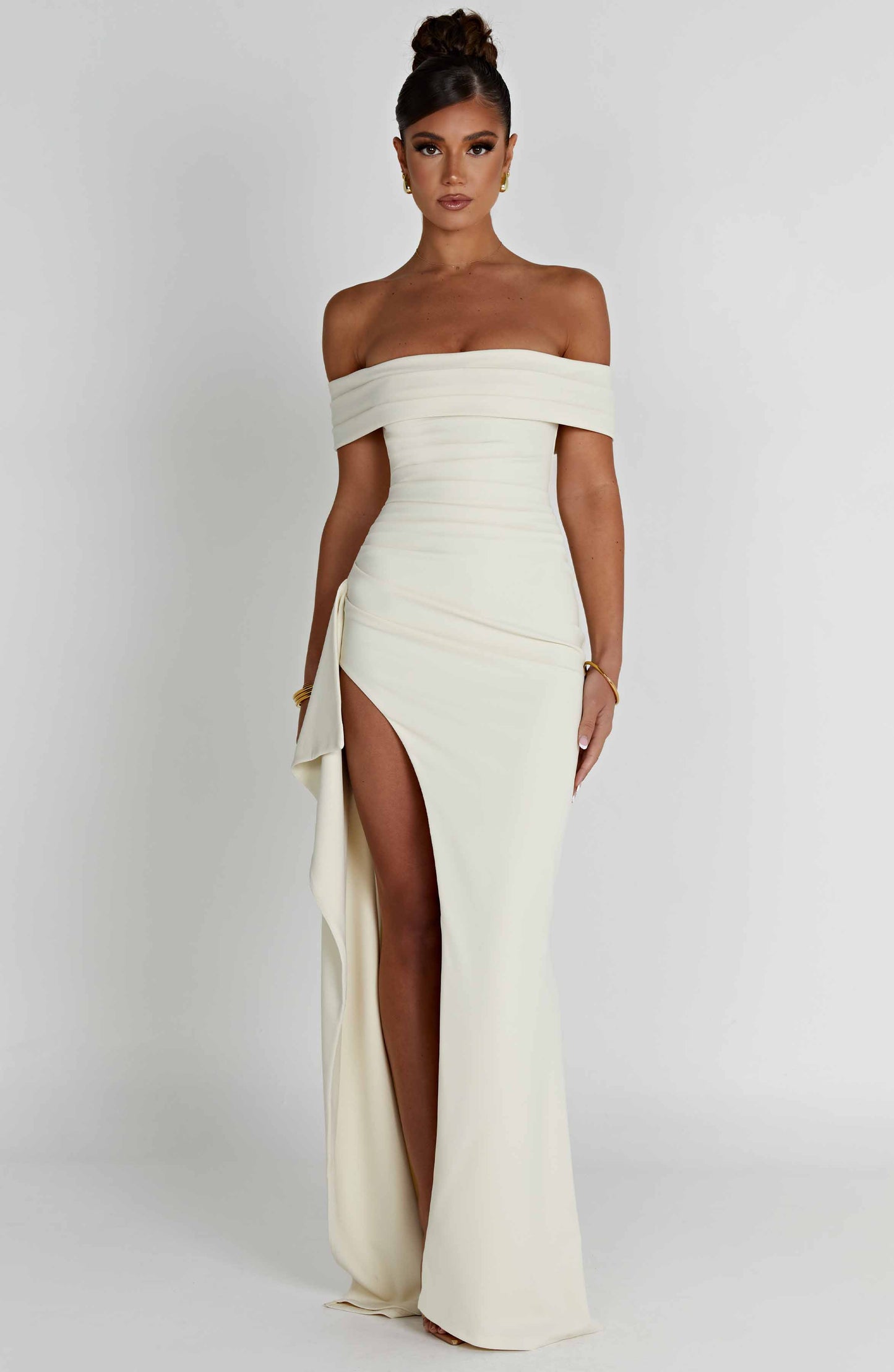 Abito Maxi Donna Spalle Scoperte | Taglio Attillato