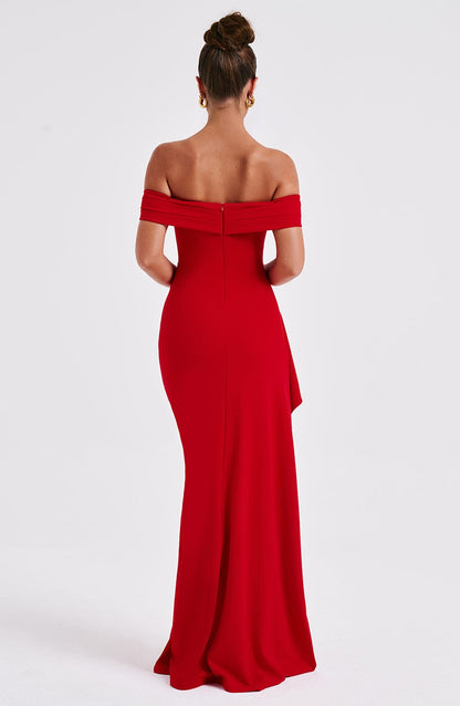 Abito Maxi Donna Spalle Scoperte | Taglio Attillato