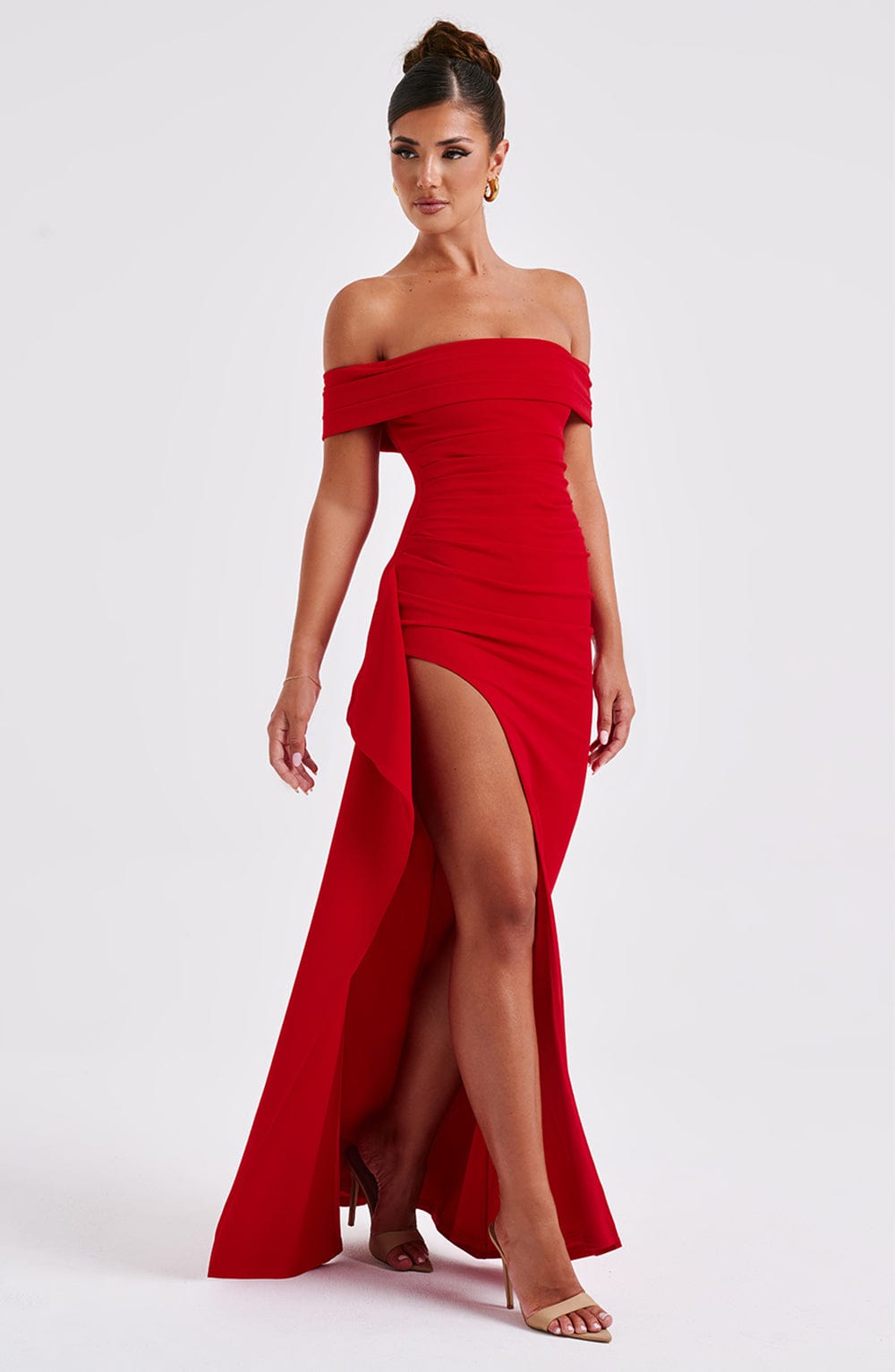 Abito Maxi Donna Spalle Scoperte | Taglio Attillato