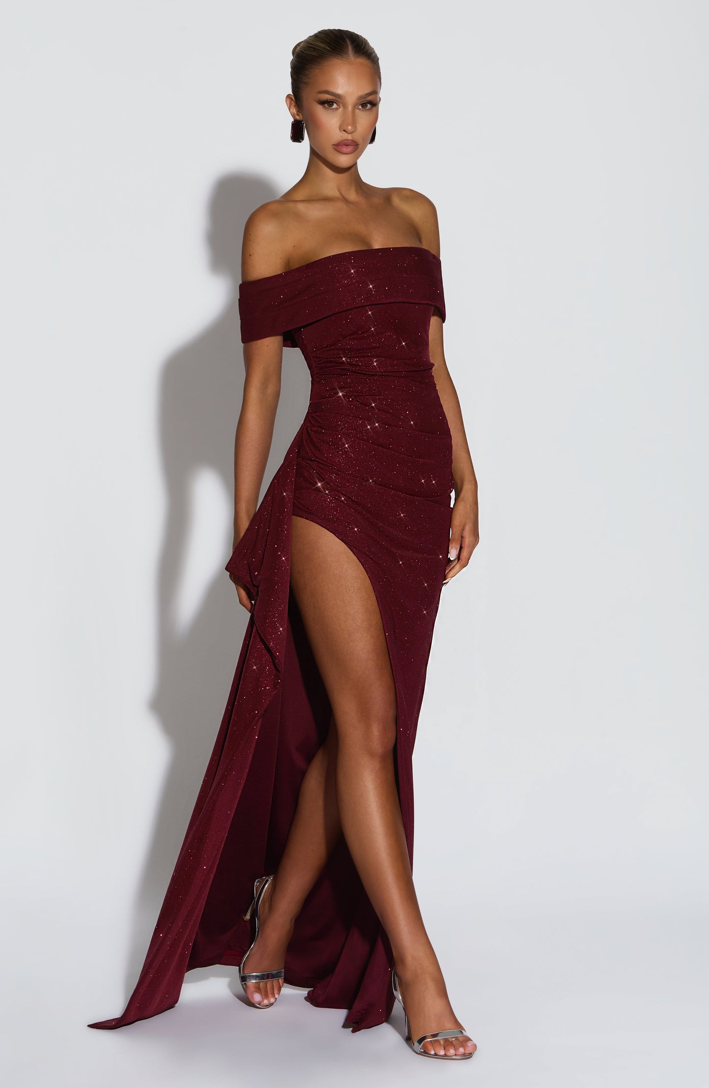 Abito Maxi Donna Spalle Scoperte | Taglio Attillato