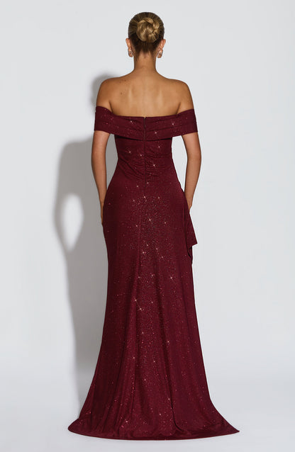 Abito Maxi Donna Spalle Scoperte | Taglio Attillato