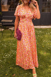 Damen Maxikleid mit Blumenmuster – Eleganz trifft Sommerfrische