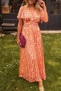 Damen Maxikleid mit Blumenmuster – Eleganz trifft Sommerfrische