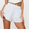Leichte Damen Boxershorts Streifen
