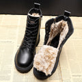 Männliche Gefütterte Winterstiefel – Stil und Komfort an kalten Tagen