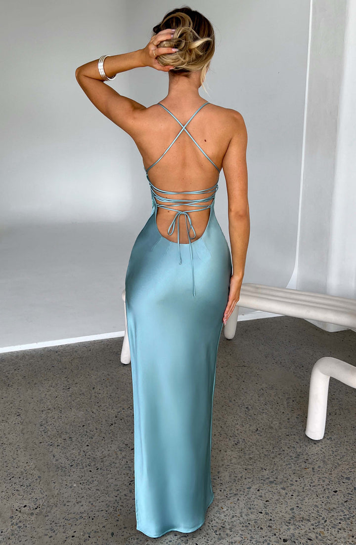 Robe Maxi Femme à Bretelles | Coupe Ajustée