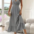 Maxikleid Damen | Fließender Sommertraum mit eleganter Taille | Clara