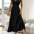 Maxikleid Damen | Fließender Sommertraum mit eleganter Taille | Clara