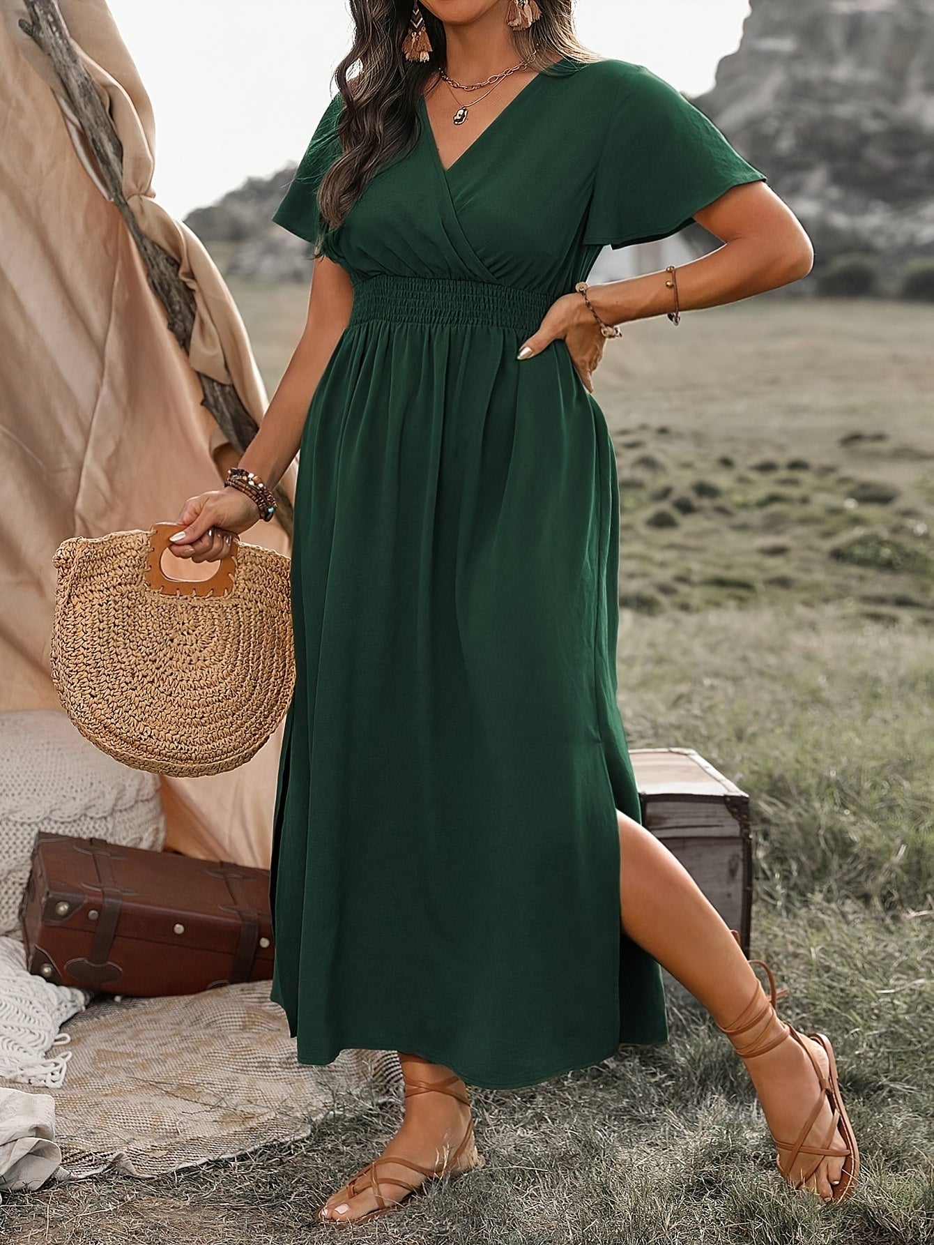 Maxikleid im Boho-Stil – Perfekt für den Sommer