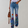 Mit floralen Muster mit Blumenmuster - Boho -Retro -Stil