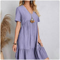 Musselin Mini Kleid für den Sommer