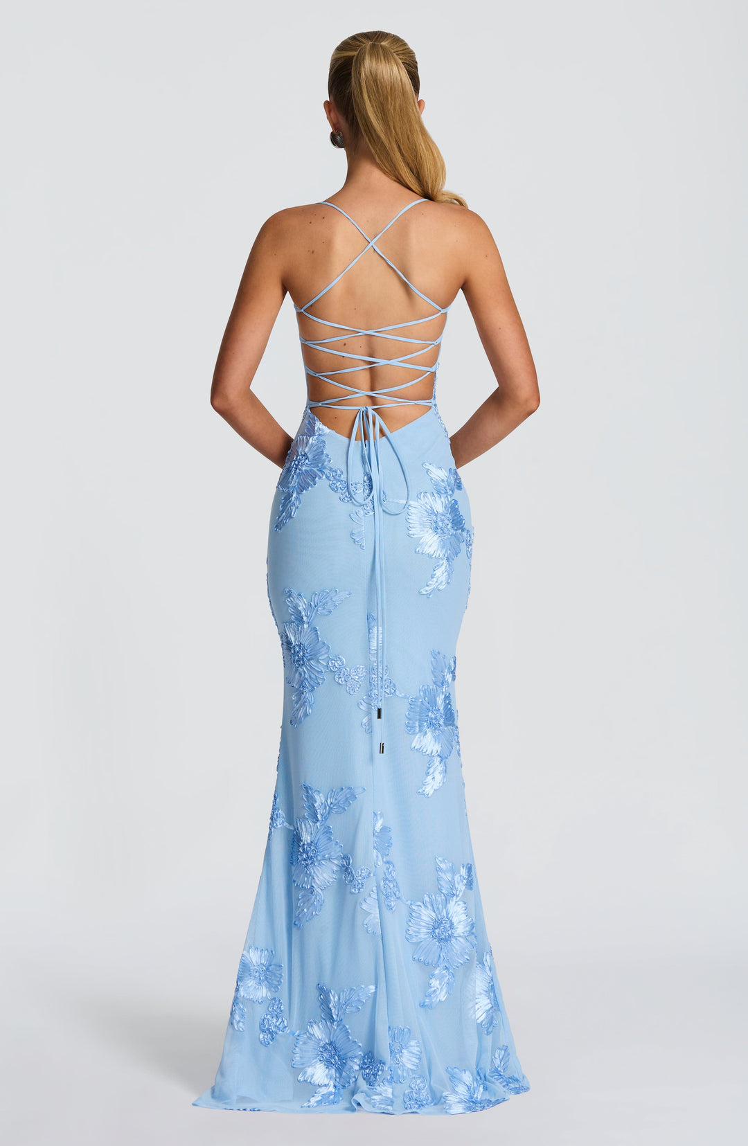 Robe maxi sans manches à décolleté en cœur | Coupe ajustée femme
