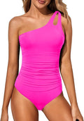 One Shoulder Formungsbadeanzug für Frauen
