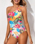 One Shoulder Formungsbadeanzug für Frauen