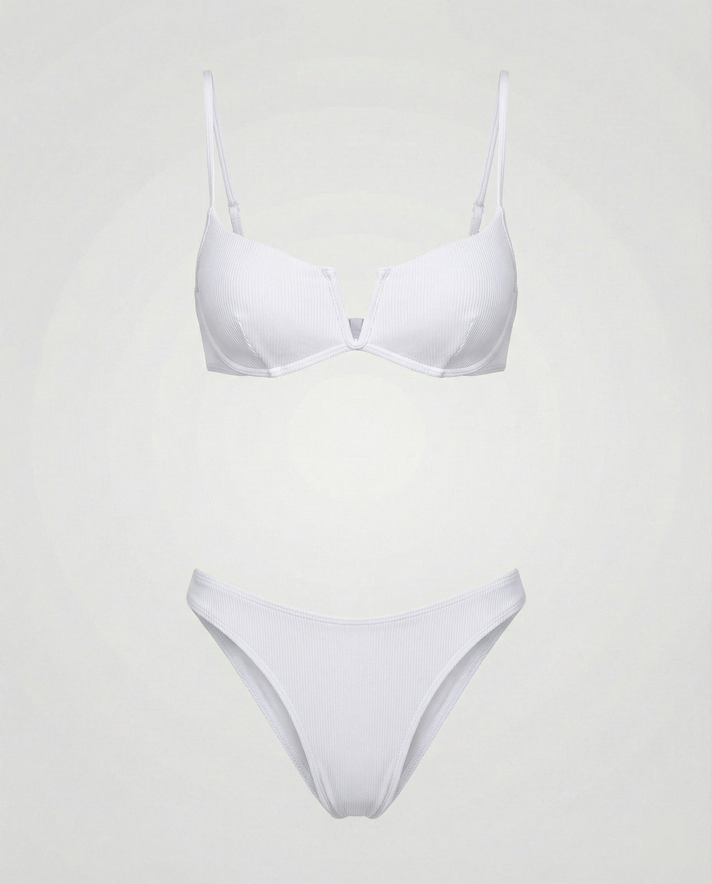 Bikini donna con ferretto e effetto push-up | Spalline regolabili