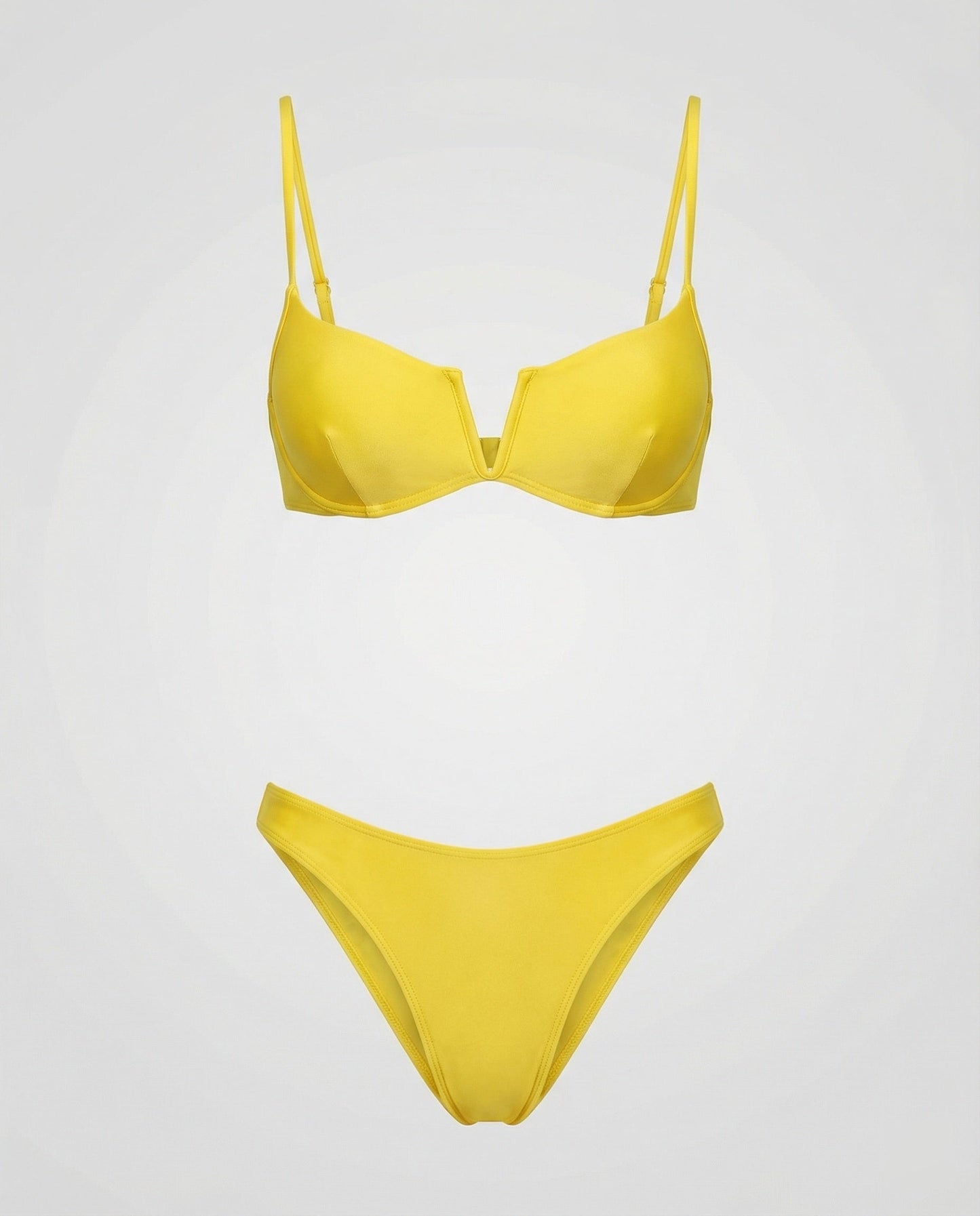 Bikini donna con ferretto e effetto push-up | Spalline regolabili