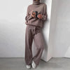 Rollkragenpullover Zweiteiliges Damen-Set