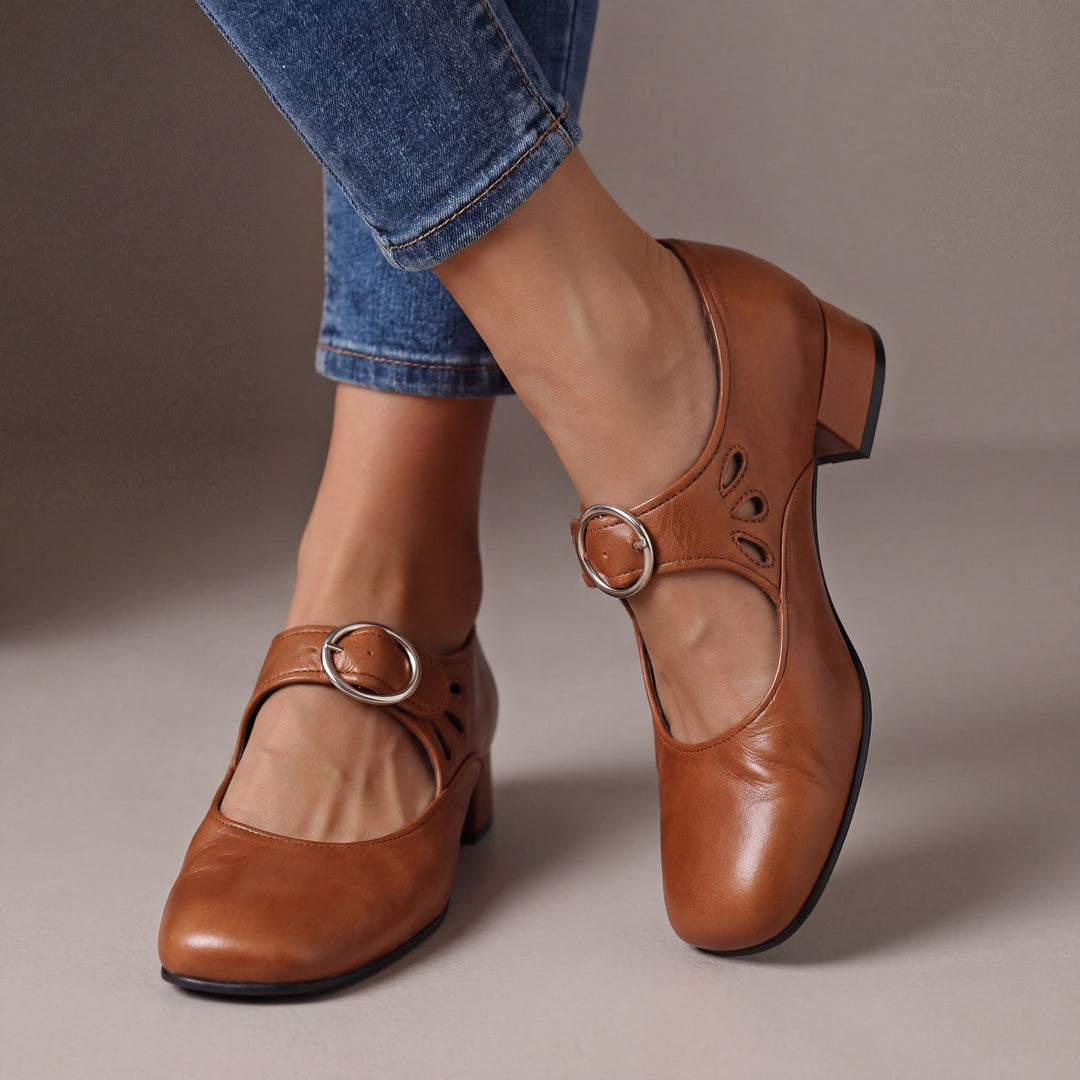 Juliette | Women's Leather Comfort Sandals