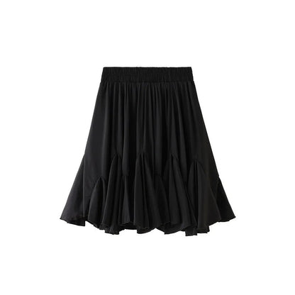 Schick eleganter gekräuselter Rock