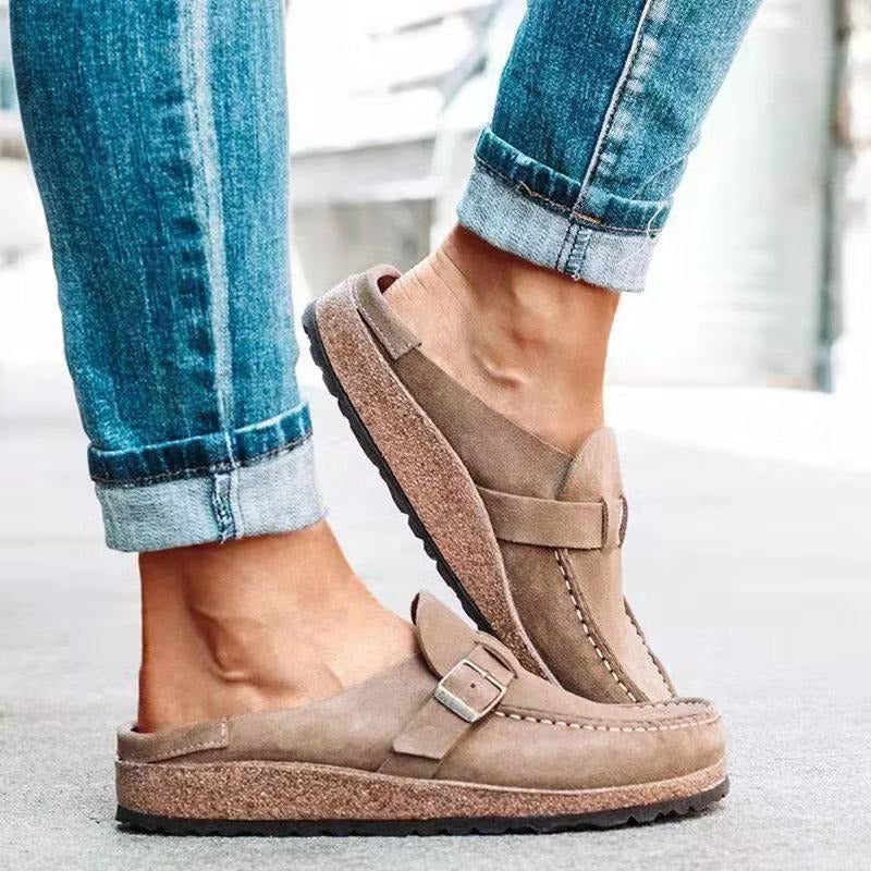 Herren Freizeitschuhe | Slip-On Slipper Stil | Klassisches Mokassin Design | Vielseitiger Alltagslook
