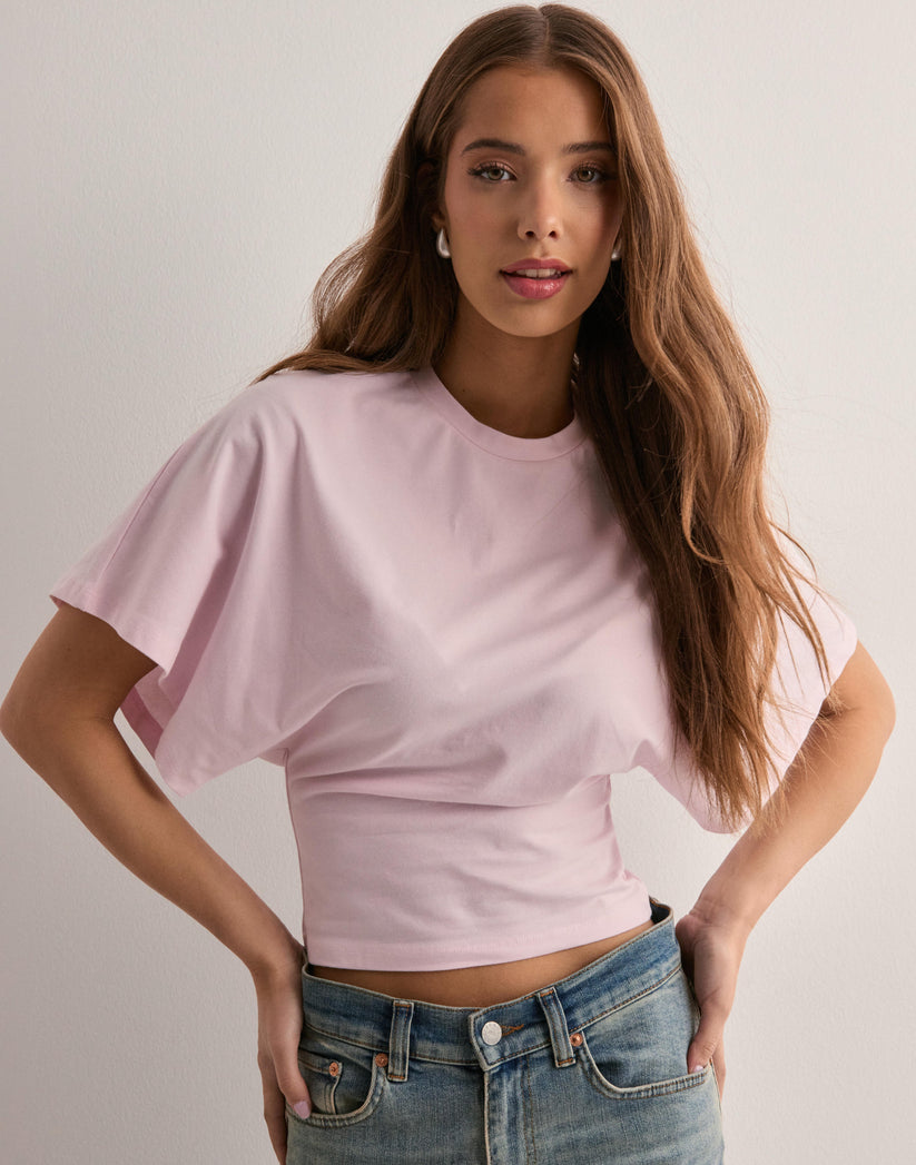 T-Shirt Damen mit Weitem Ärmel-Design