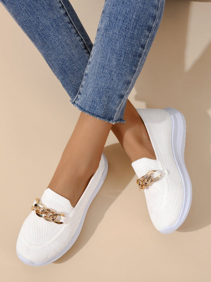 Mocassini da donna in maglia slip-on | Tempo libero