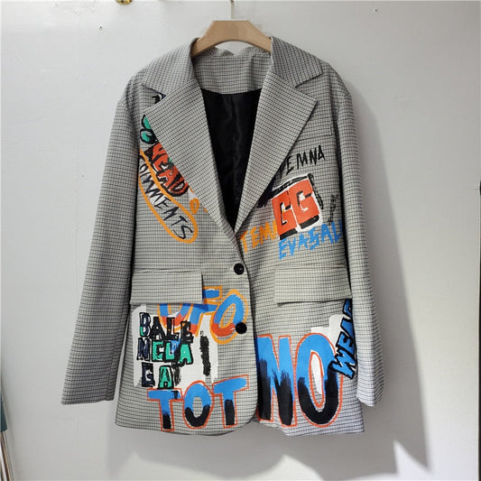 Übergroßer Blazer für Damen mit coolem Design