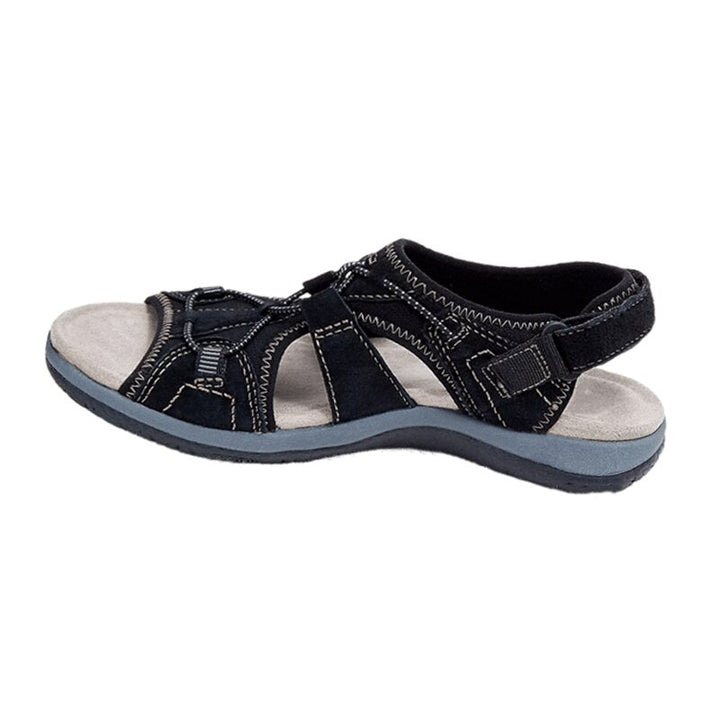 Damen Offene Sandalen mit verstellbaren Riemen | Sommer